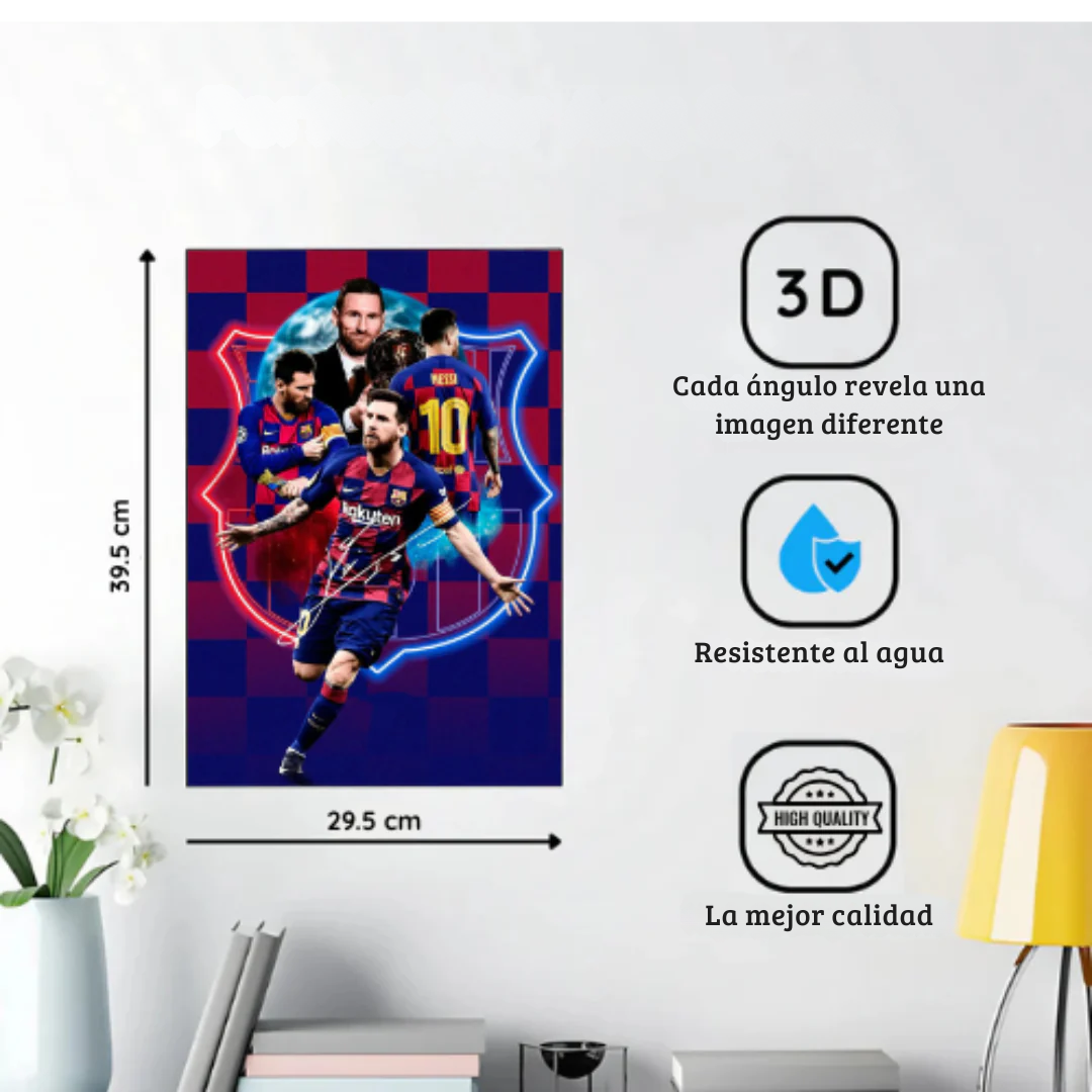 Poster 3d Pulga